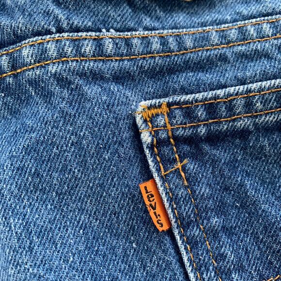 Vintage Levi’s 505 Orange Tab Mens Jeans Regular Fit Size 40x30 (Actual 38x28) - Picture 5 of 16